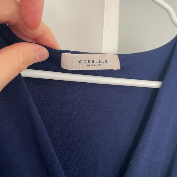 Gilli Tahj Maternity Knit Maxi Dress - Chevron Pattern - size S/M - Picture 3 of 7